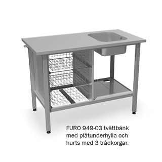 Tvättbänk FURO 949 1