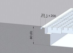 Stålslipat betonggolv