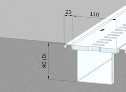 Stålslipt betonggulv