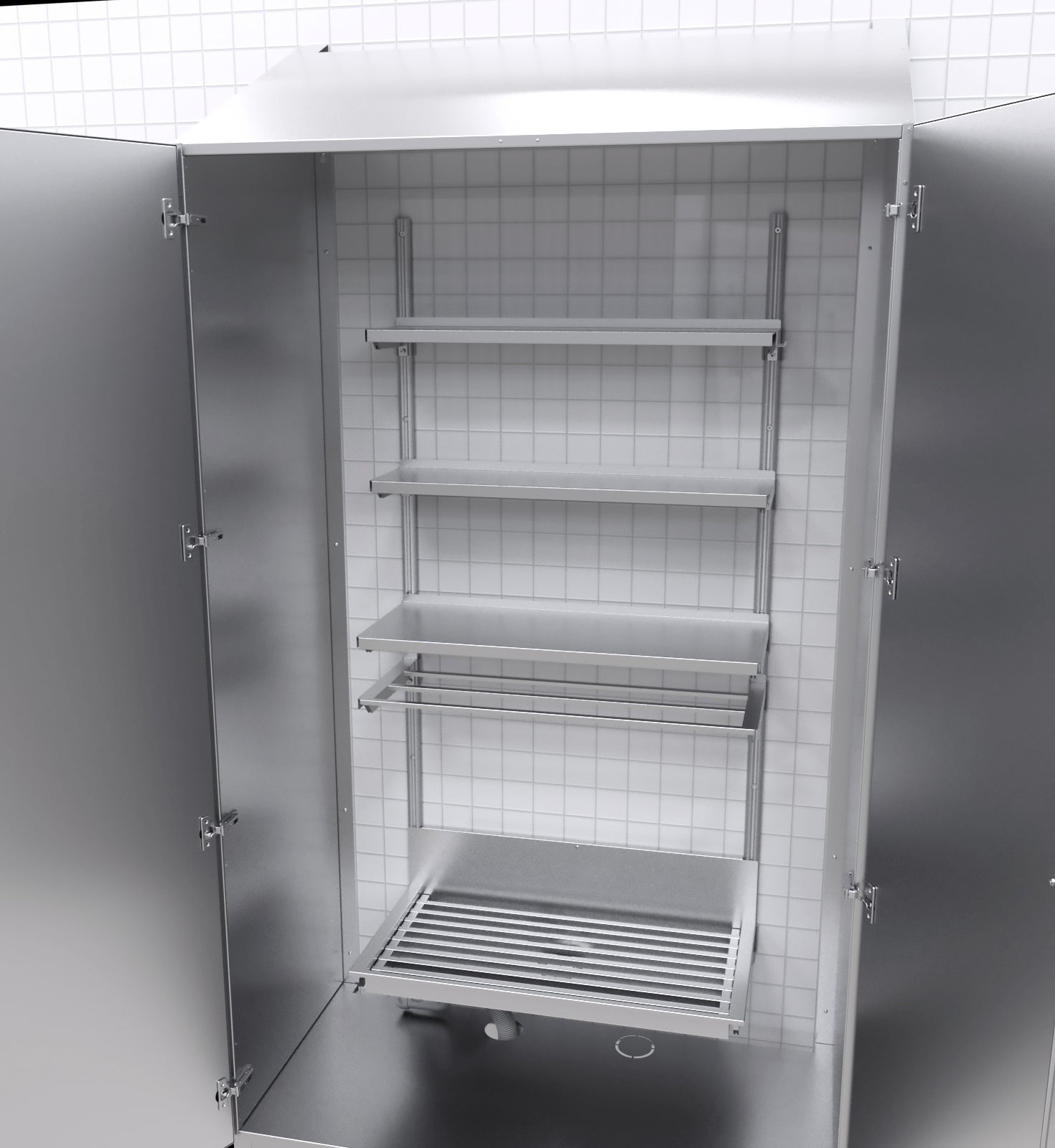 Städskåp på stativ FURO 978 0