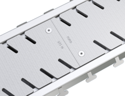 Strainer plate, screwed in place, M125