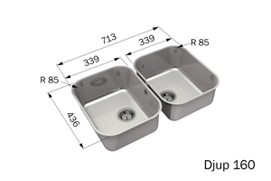 Disklåda RLD-34 (dubbel)
