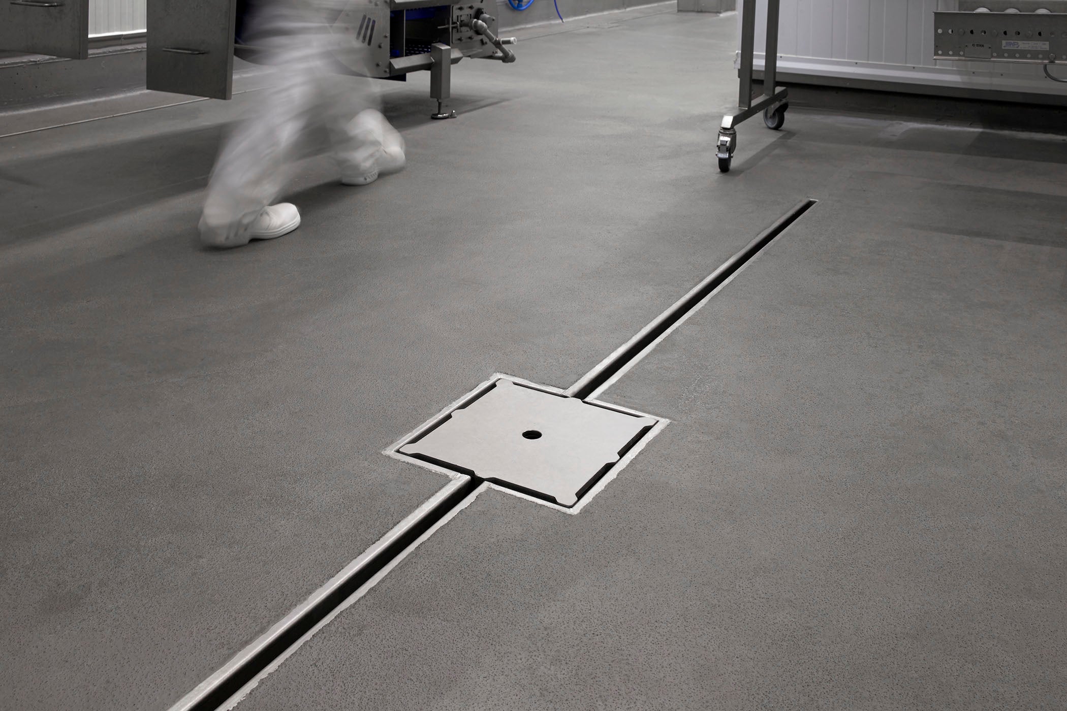 Slotted Floor Drain Channel, 50 mm wide FURO 163 1